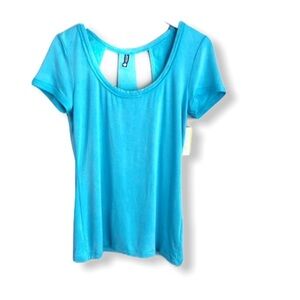 [Trina Turk] Blue Work Out Top
